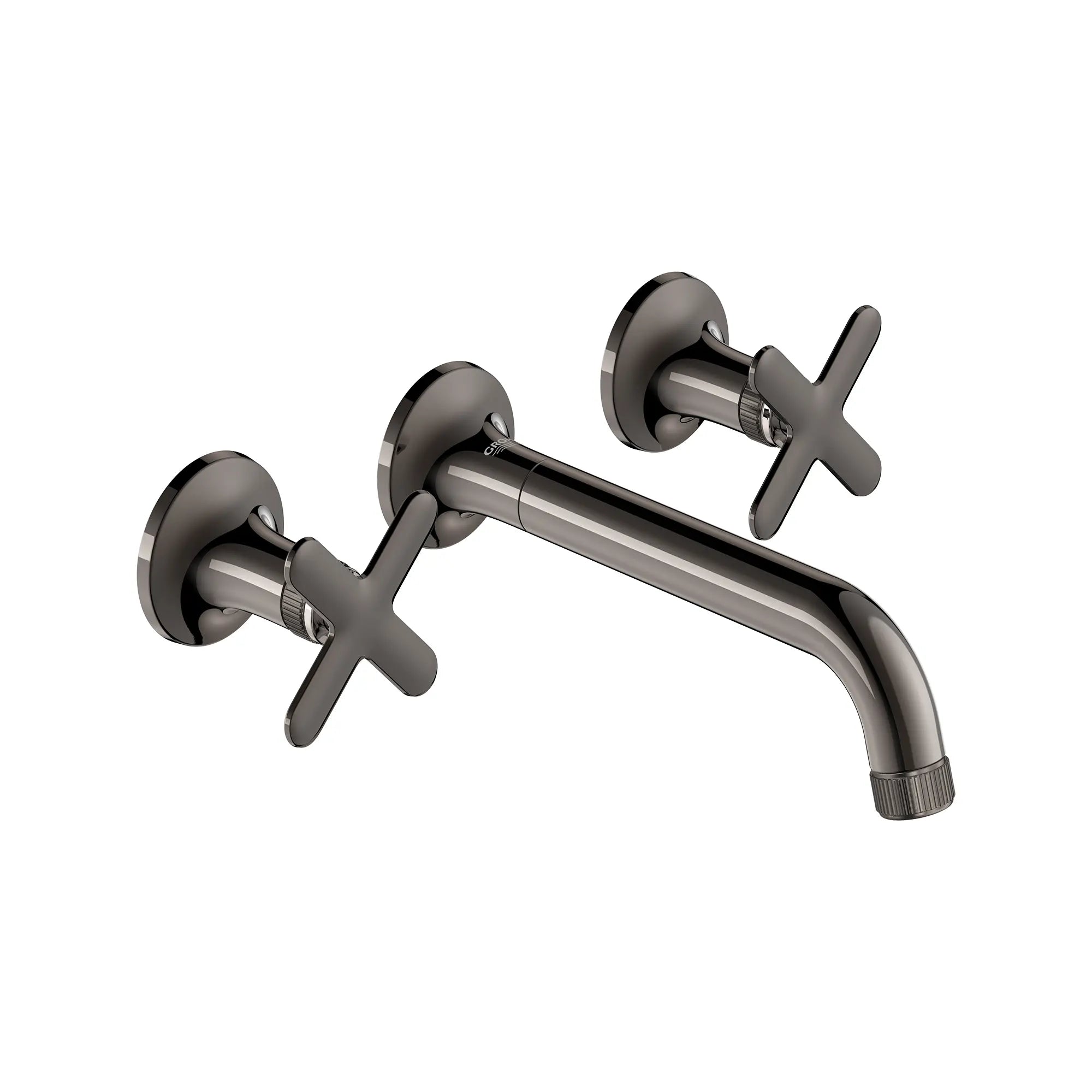 Listra Wall Mount Widespread Bathroom Faucet, 1.2gpm (4.5L/min) // HARD GRAPHITE // 275209_Listra_SiloRight_106216A000_106238A000_0001_SEPTEMBER2024_0_CDNwebp.webp