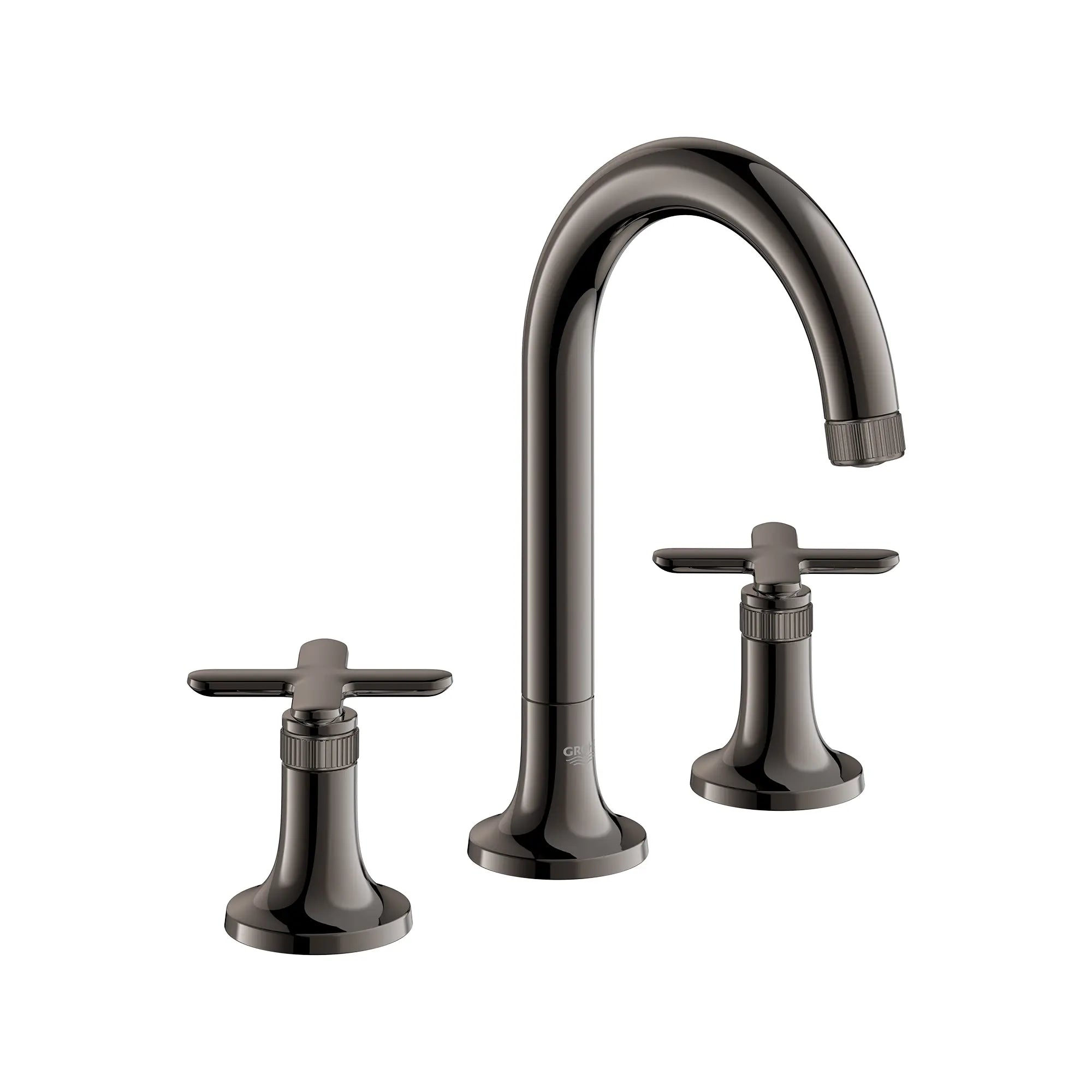 Listra Deck Mount Widespread Bathroom Faucet, 1.2gpm (4.5L/min) // HARD GRAPHITE // 275212_Listra_SiloRight_106221A000_106238A000_0001_SEPTEMBER2024_0_CDNwebp.webp
