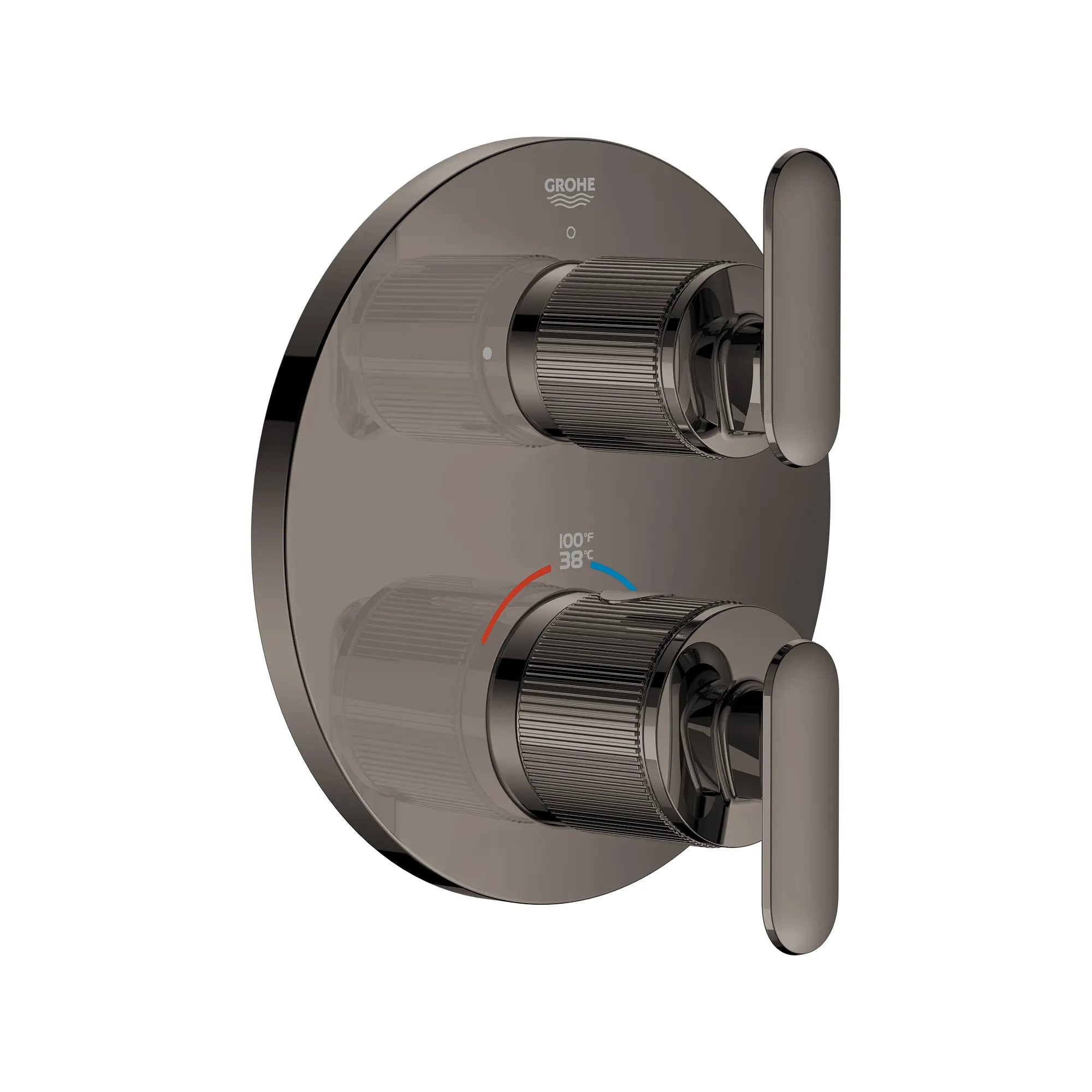 Listra Single Function 2-Handle Thermostatic Valve Trim // HARD GRAPHITE // 275215_Listra_SiloRight_106236A000_0001_SEPTEMBER2024_0_CDNwebp.webp