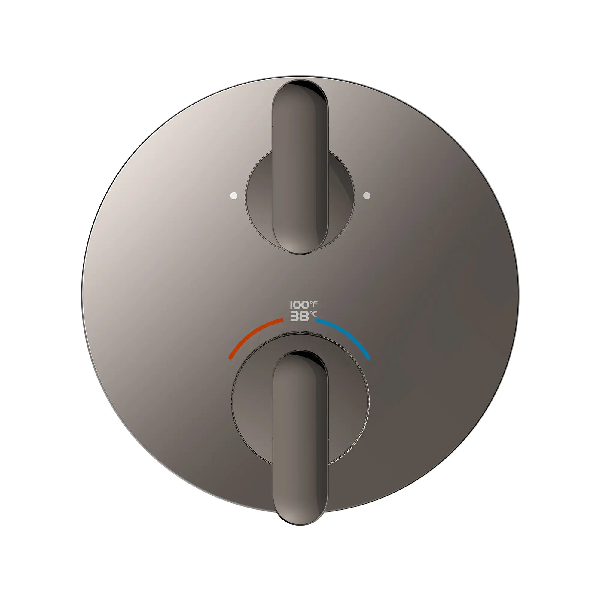 Listra Dual Function 2-Handle Thermostatic Valve Trim // HARD GRAPHITE // 275267_Listra_SiloStraight_106244A000_0001_SEPTEMBER2024_0_CDNwebp.webp