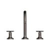 [106254A000] Listra Cross Handles for Deck Mount Tub Filler (Pair) - GROHE StarLight Chrome