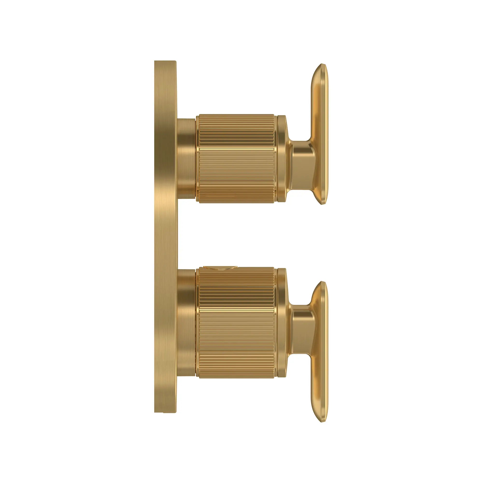 Listra Single Function 2-Handle Thermostatic Valve Trim // BRUSHED COOL SUNRISE // 275334_Listra_SiloSide_106236GN00_0001_SEPTEMBER2024_0_CDNwebp.webp