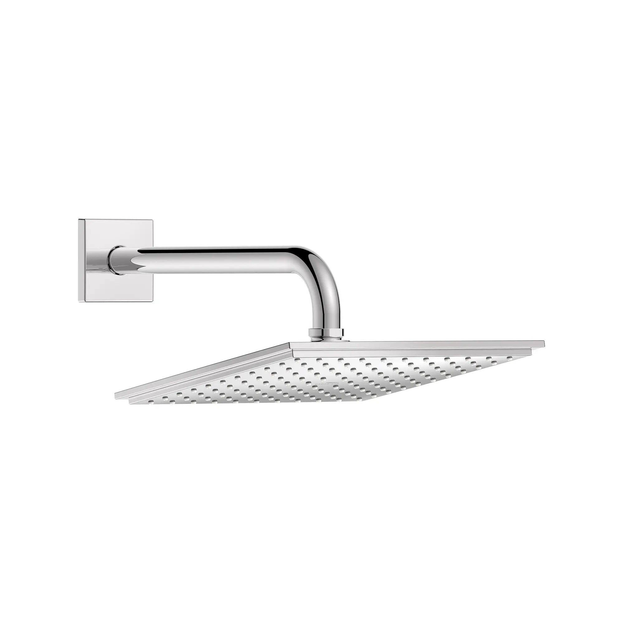 12" Shower Arm With Square Flange // GROHE STARLIGHT CHROME // 275578_Rainshower_SiloRight_268770000_274890000_0001_July2025_0_CDNwebp.webp