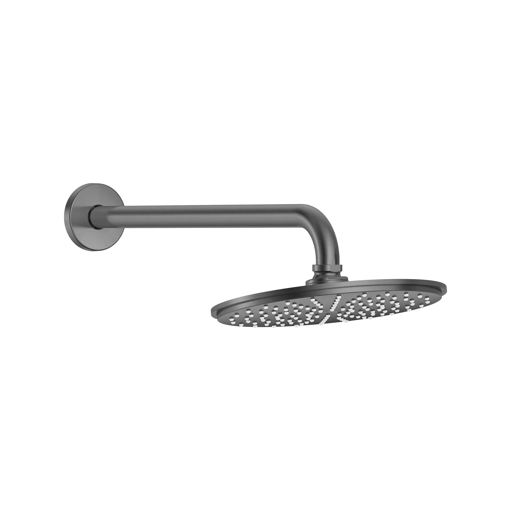 Rainshower Cosmopolitan2310 Shower Head, 8" - 1 Spray, 2.5 GPM (9.5 L/min) // BRUSHED HARD GRAPHITE // 275608_Rainshower_SiloRight_112094AL00_0001_July2025_0_CDNwebp.webp