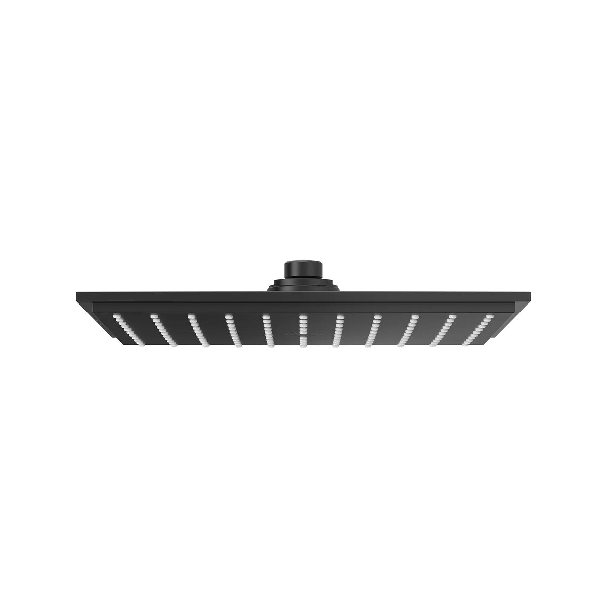 Rainshower Allure 230 Shower Head, 9" - 1 Spray, 2.5 GPM (9.5 L/min) // MATTE BLACK // 275648_Rainshower_SiloFront_268772430_274892430_0001_July2025_0_CDNwebp.webp