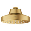 [111518GN00] Rainshower Aqua Mono Spray 5 1/2" Showerhead with Aqua Booster 1.75 GPM (6.6 L/min) - Brushed Cool Sunrise