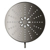 [111611A000] Rainshower Aqua 140 Multi Spray 5 1/2" Shower Head with Aqua Booster 1.75 GPM (6.6 L/min) - Hard Graphite