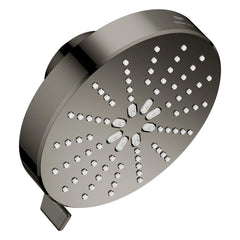 [111611A000] Rainshower Aqua 140 Multi Spray 5 1/2" Shower Head with Aqua Booster 1.75 GPM (6.6 L/min) - Hard Graphite