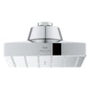[1116610000] Rainshower Aqua Single Spray 5 1/2" Square Showerhead with AquaBooster 1.75 GPM (6.6 L/min) - GROHE StarLight Chrome
