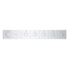 [1071780000] Grohtherm Aqua Tiles 5 Outlet Thermostatic Trim - Brushed Nickel InfinityFinish