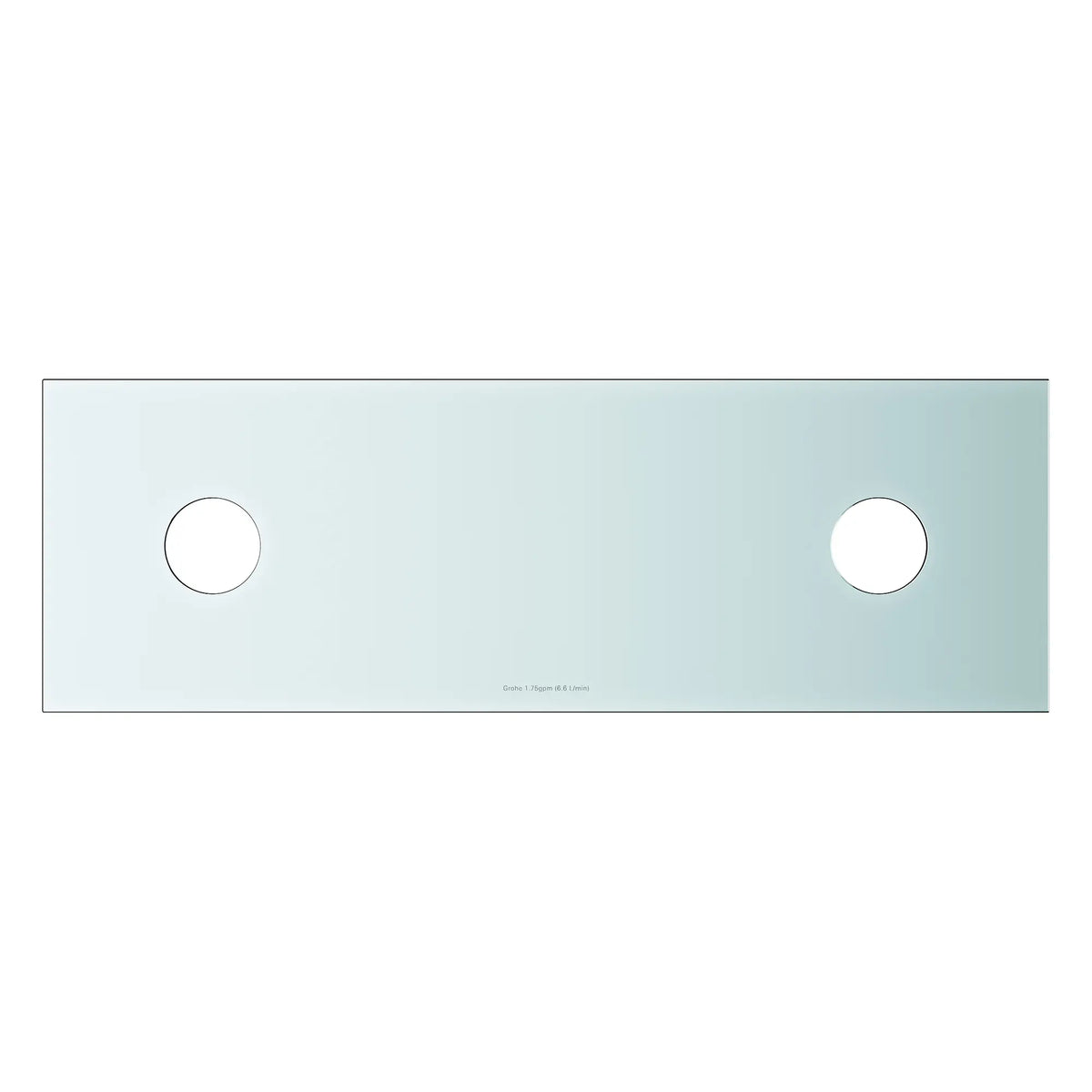 Rainshower Aqua Tiles Mist Trim Plate 0.4 GPM (1.5L/min) // GROHE STARLIGHT CHROME // 276065_1050950000_Silo-SpecSheet_0_CDNwebp.webp