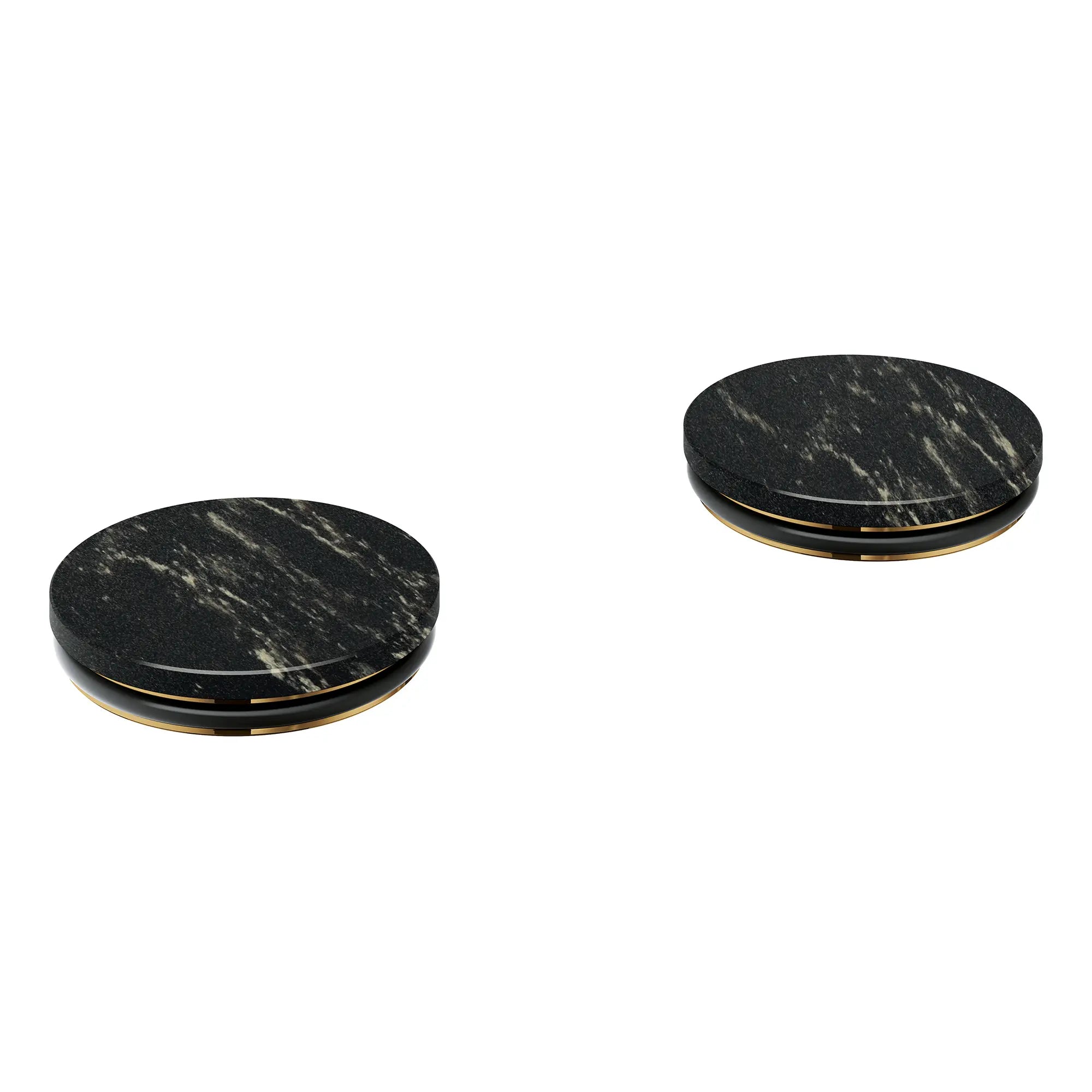 Atrio Private Collection Vanilla Noir Caesarstone Handle Inserts (Pair) // VANILLA NOIR CAESARSTONE // 276068_Atrio_PC_Silo-SpecSheet_48461000_0001_July2025_0_CDNwebp.webp