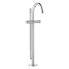 [1057720000] Atrio Private Collection 2-Handle Free Standing Tub Filler with Knob Handles, with 1.75 GPM Hand Shower - Hard Graphite