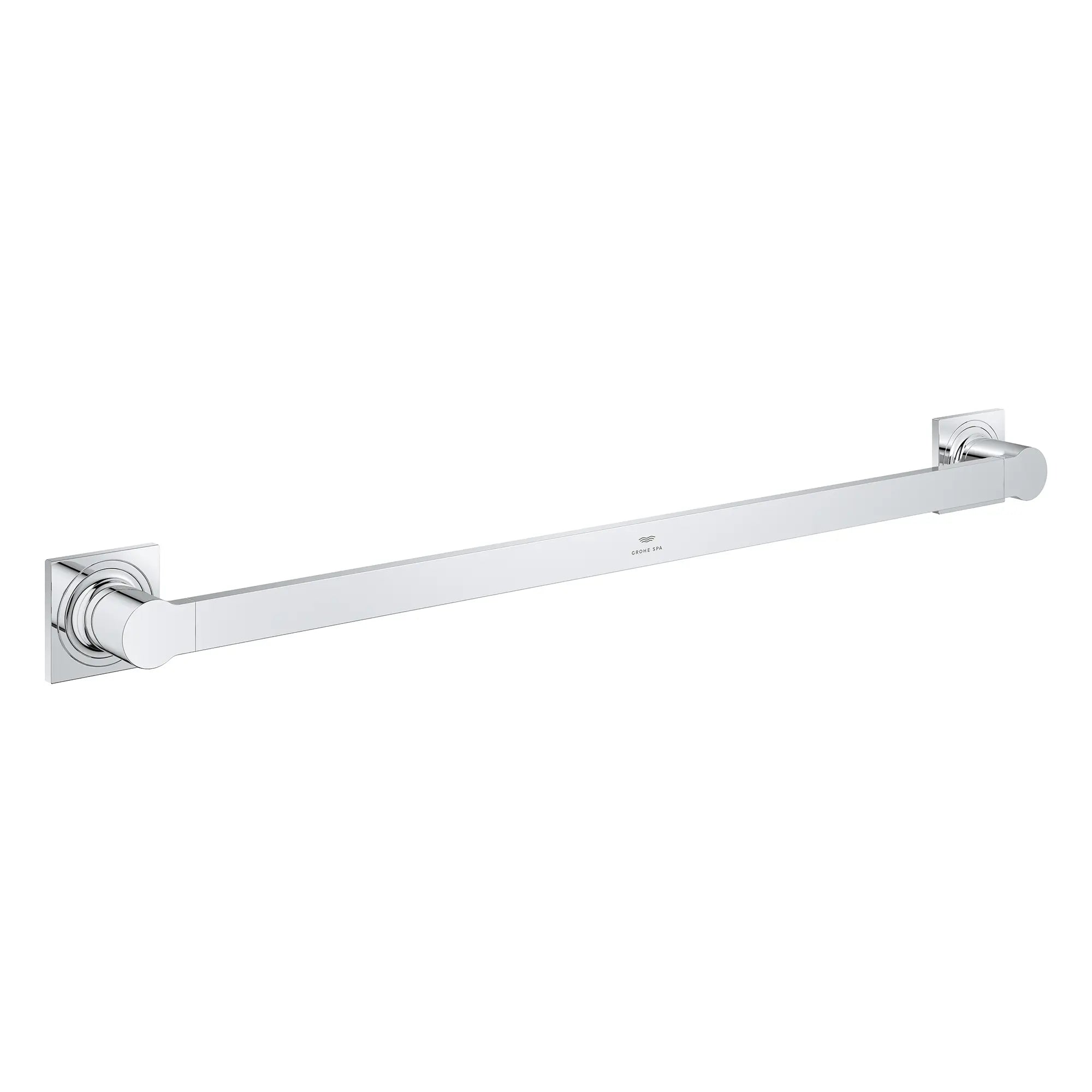 Allure 24" Towel Bar // GROHE STARLIGHT CHROME // 276102_Allure_Silo-SpecSheet_40341001_0001_Feb2023_0_CDNwebp_545f7a18-3cc9-4d63-986e-e150a9e068ea.webp