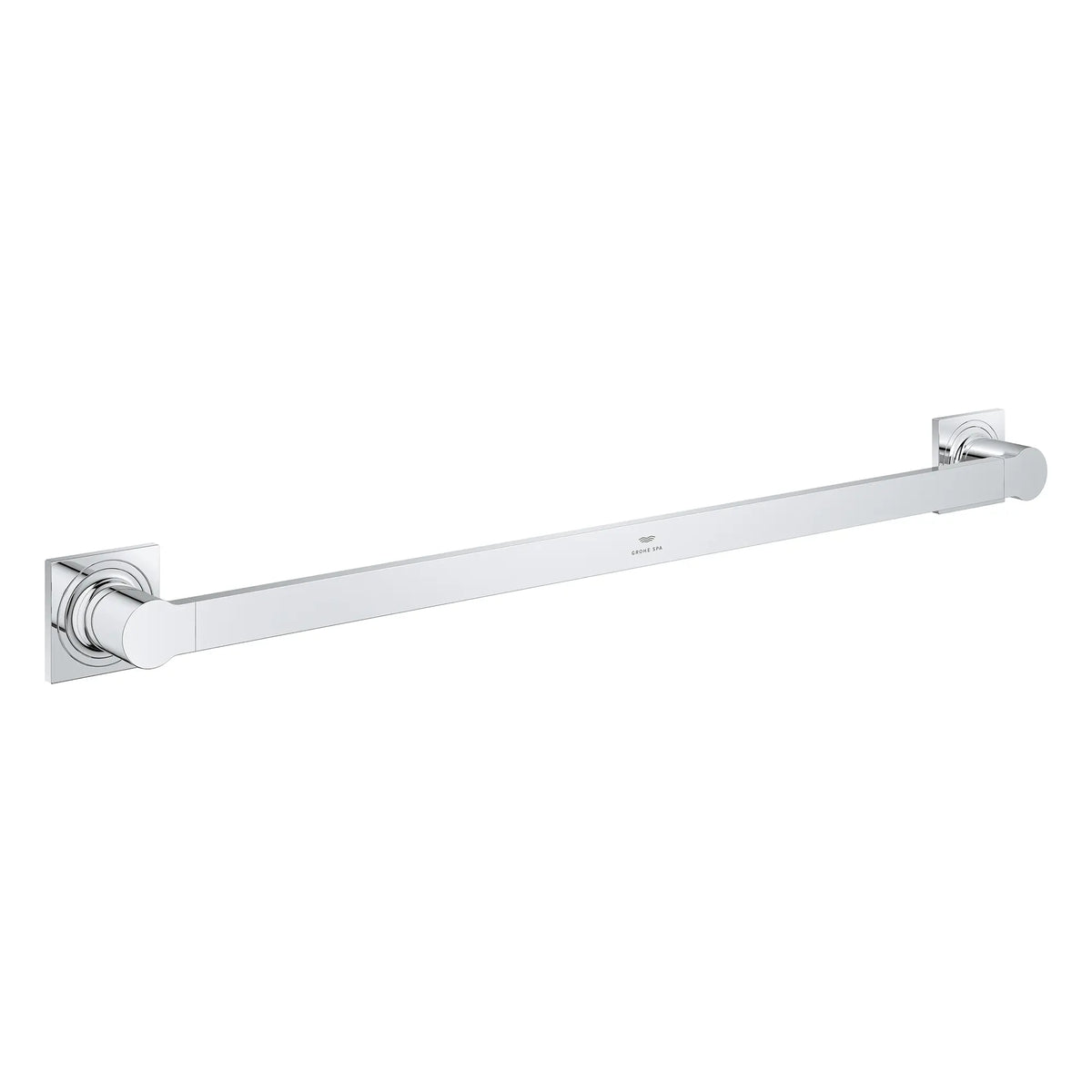 Allure 24" Towel Bar // GROHE STARLIGHT CHROME // 276102_Allure_Silo-SpecSheet_40341001_0001_Feb2023_0_CDNwebp_5c076fb6-f7f5-4f6d-ba2d-16b99cff54f2.webp