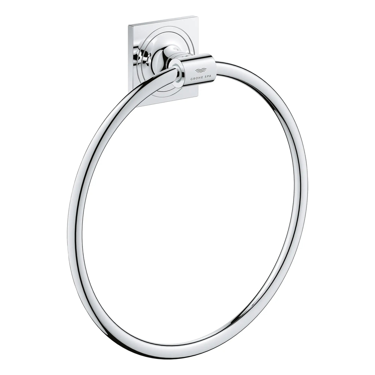 Allure Towel Ring // GROHE STARLIGHT CHROME // 276111_Allure_Silo-SpecSheet_40339001_0001_Feb2023_0_CDNwebp_5709a1f3-ee07-4aff-b623-05b847bab359.webp