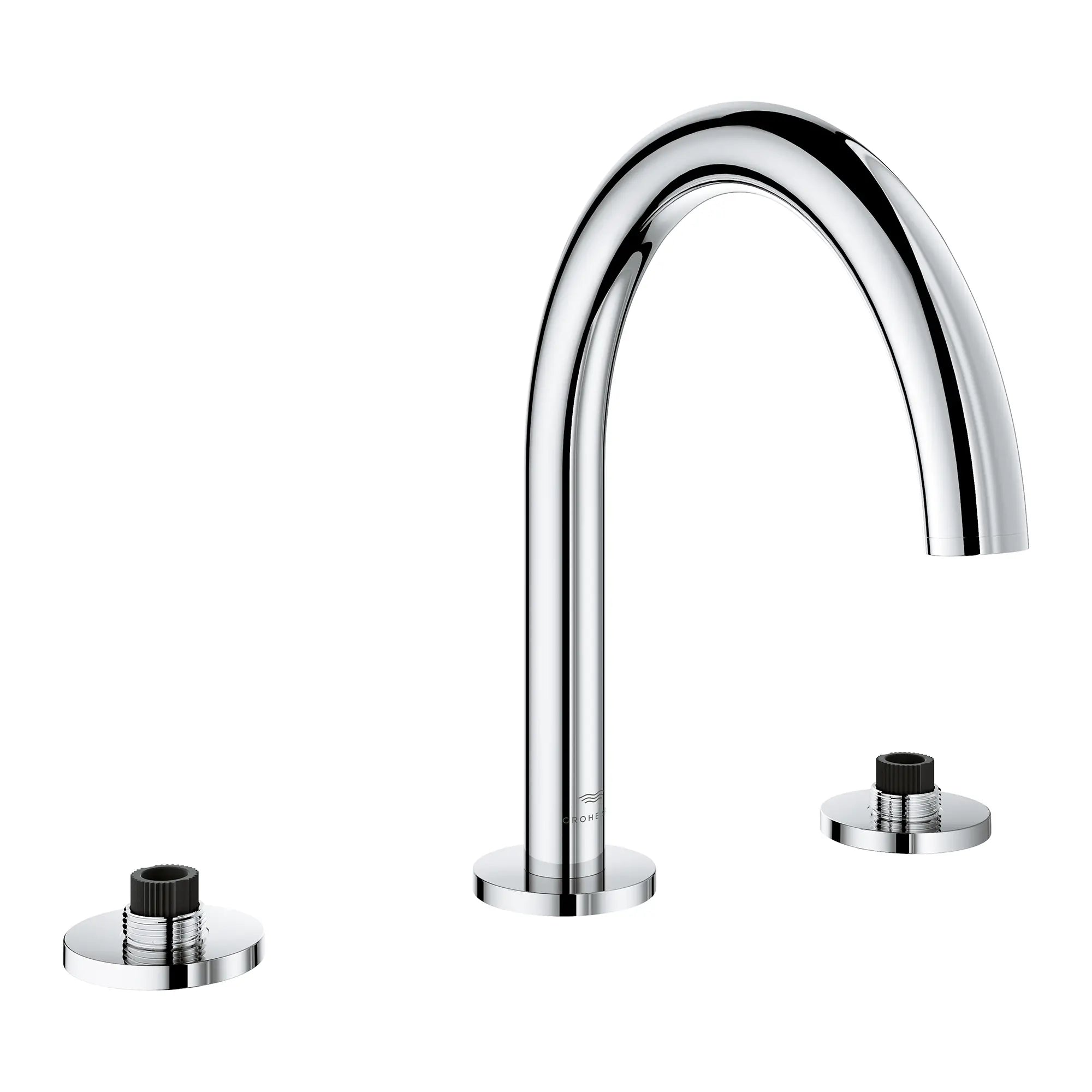 Atrio 3-Hole 2-Handle Deck Mount Roman Tub Faucet without Handles // GROHE STARLIGHT CHROME // 276128_Atrio_Silo-Specsheet_25273000_003_Feb2023_0_CDNwebp.webp