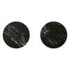 [48463000] Atrio Private Collection Vanilla Noir Caesarstone Handle Inserts for Roman Tub Fillers (Pair) - VANILLA NOIR CAESARSTONE
