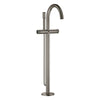 [105772AL00] Atrio Private Collection 2-Handle Free Standing Tub Filler with Knob Handles, with 1.75 GPM Hand Shower - Hard Graphite