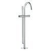 [1057720000] Atrio Private Collection 2-Handle Free Standing Tub Filler with Knob Handles, with 1.75 GPM Hand Shower - Hard Graphite