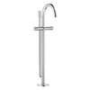 [1057720000] Atrio Private Collection 2-Handle Free Standing Tub Filler with Knob Handles, with 1.75 GPM Hand Shower - Hard Graphite