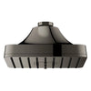 [111721A000] Euphoria 140 Multi Spray Square Showerhead with Aqua Booster - Hard Graphite