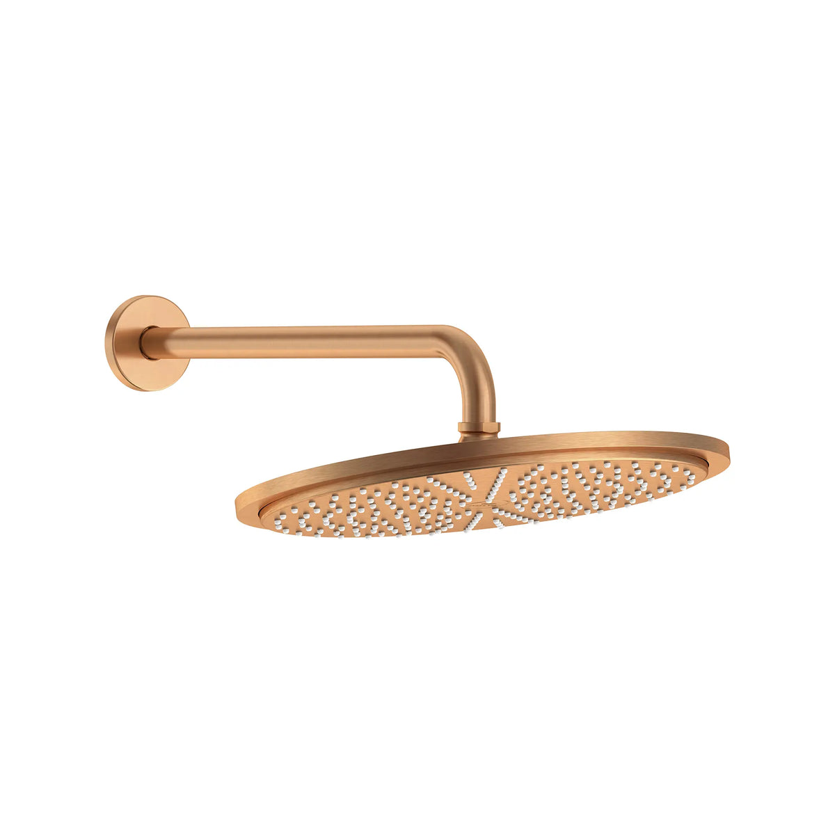 Rainshower 15" Round Shower Arm // BRUSHED WARM SUNSET // 277971_Rainshower_SiloRight_27478DL00_28540DL00_0001_NOVEMBER2025_0_CDNwebp.webp