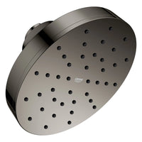 [111714A000] Euphoria 140 Single Spray Round Showerhead with Aqua Booster - Hard Graphite