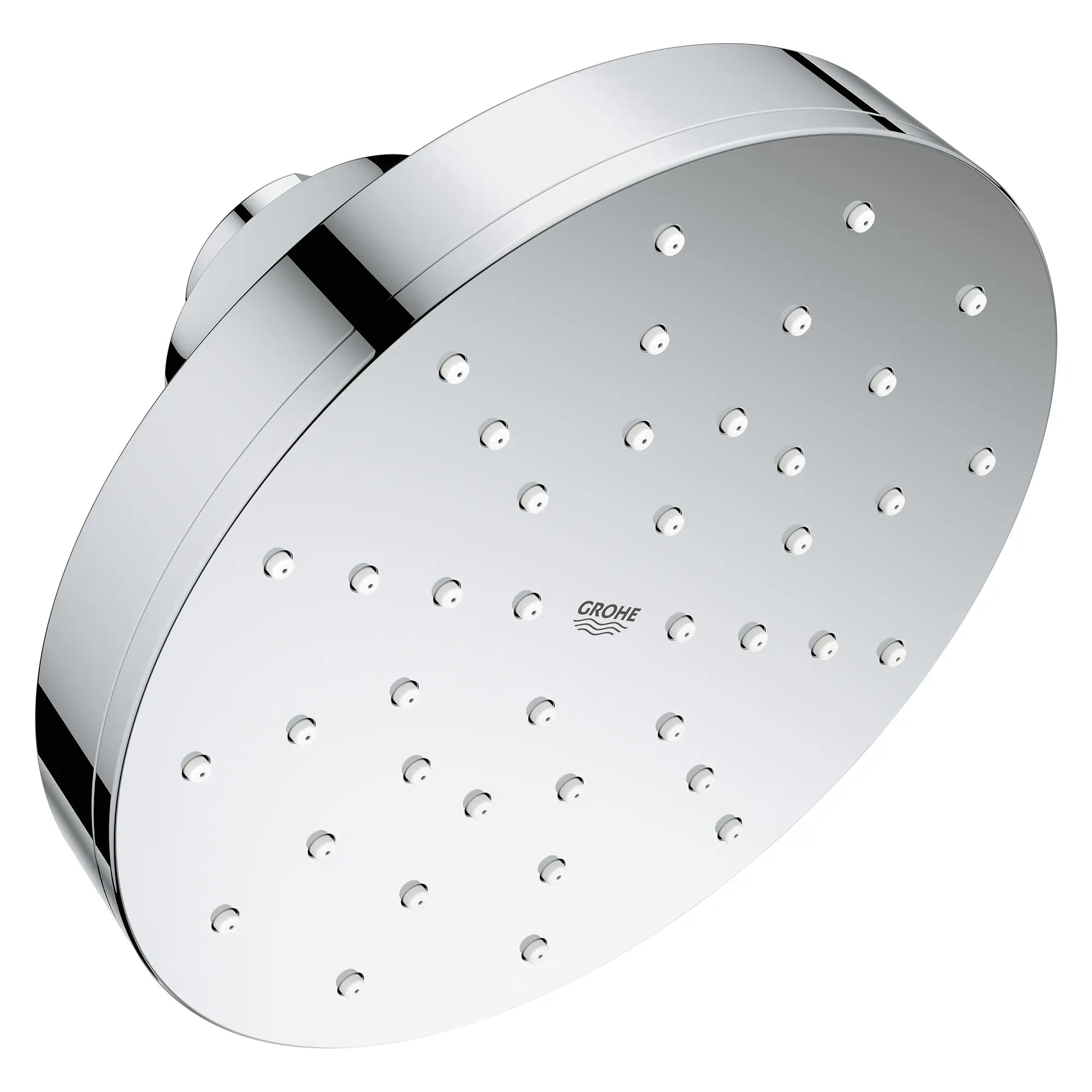 Euphoria 140 with AquaBooster Round Single Spray Shower Head 1.75 GPM