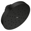 [1117142430] Euphoria 140 Single Spray Round Showerhead with Aqua Booster - Hard Graphite