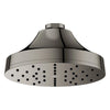 [111714A000] Euphoria 140 Single Spray Round Showerhead with Aqua Booster - Hard Graphite