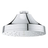 [1117140000] Euphoria 140 Single Spray Round Showerhead with Aqua Booster - Hard Graphite