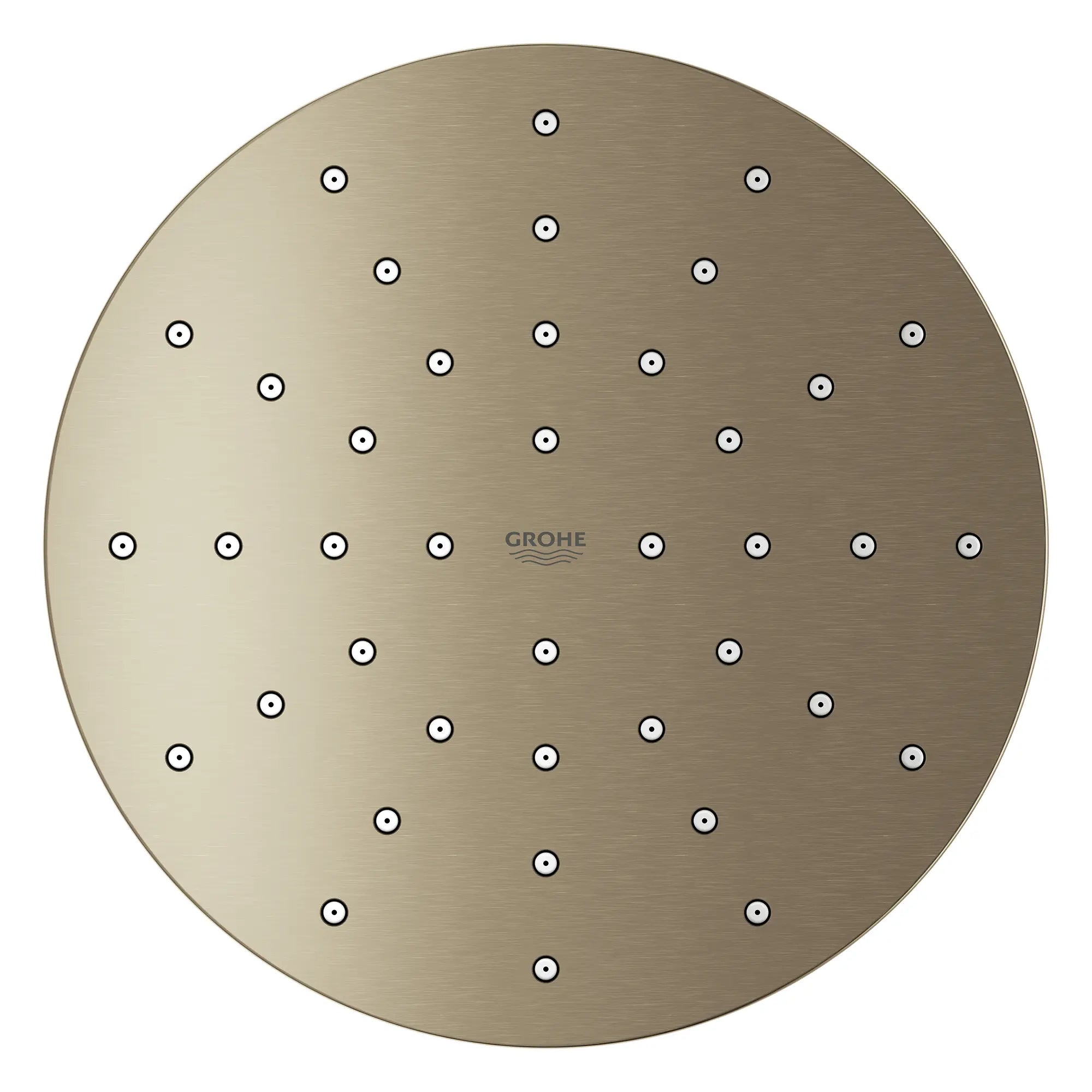 Euphoria 140 with AquaBooster Round Single Spray Shower Head 1.75 GPM (6.6L/min) // BRUSHED NICKEL INFINITYFINISH // 278154_Aqua_Booster_SiloOther_111714EN00_0001_October2025_0_CDNwebp.webp