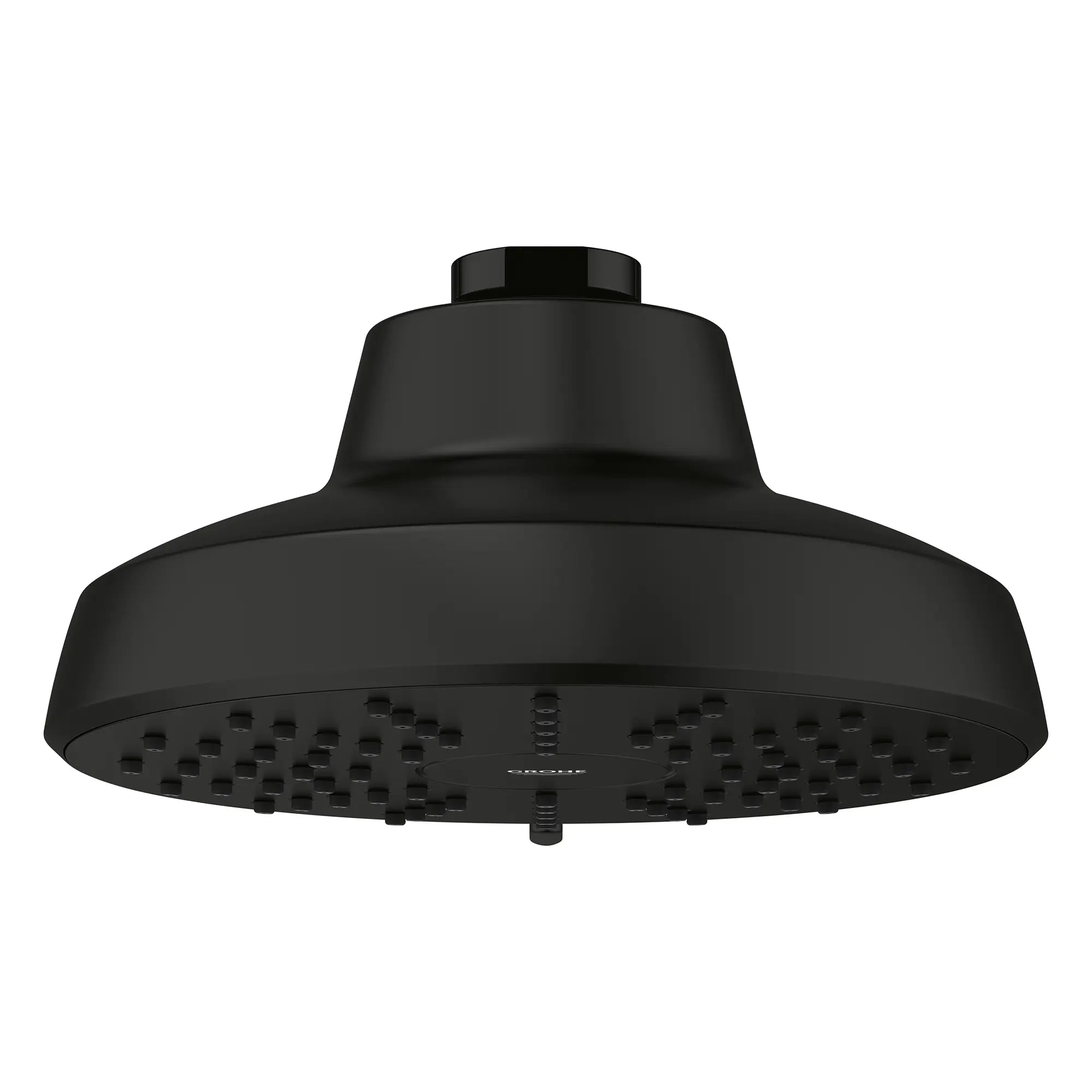 Tempesta 140 with AquaBooster Round Multi Spray Shower Head // MATTE BLACK // 278214_Aqua_Booster_SiloFront_1117462430_0001_October2025_0_CDNwebp.webp