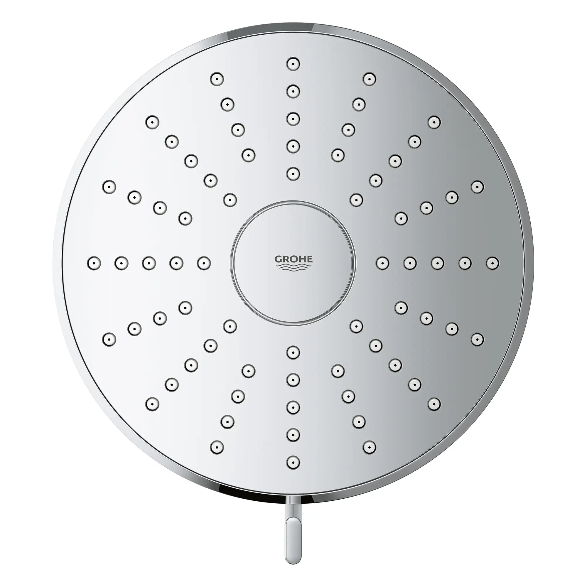 Tempesta 140 with AquaBooster Round Multi Spray Shower Head // GROHE STARLIGHT CHROME // 278215_Aqua_Booster_SiloOther_1117460000_0001_October2025_0_CDNwebp.webp