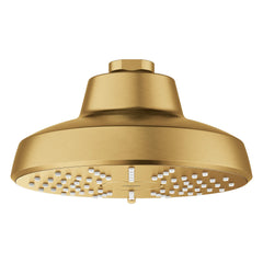 [111746GN00] Tempesta 140 Dual Spray 5 1/2" Showerhead with Aqua Booster - Brushed Cool Sunrise