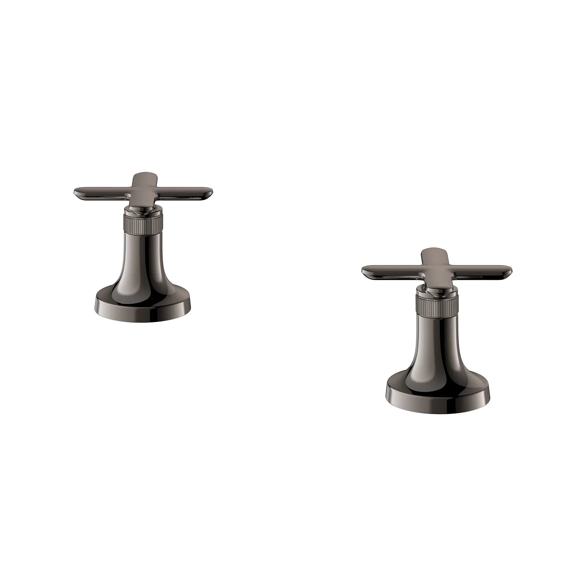 Listra Cross Handles for Deck Mount Tub Filler (Pair) // HARD GRAPHITE // 278390_Listra_SiloLeft_106254A000_0001_SEPTEMBER2024_0_CDNwebp.webp