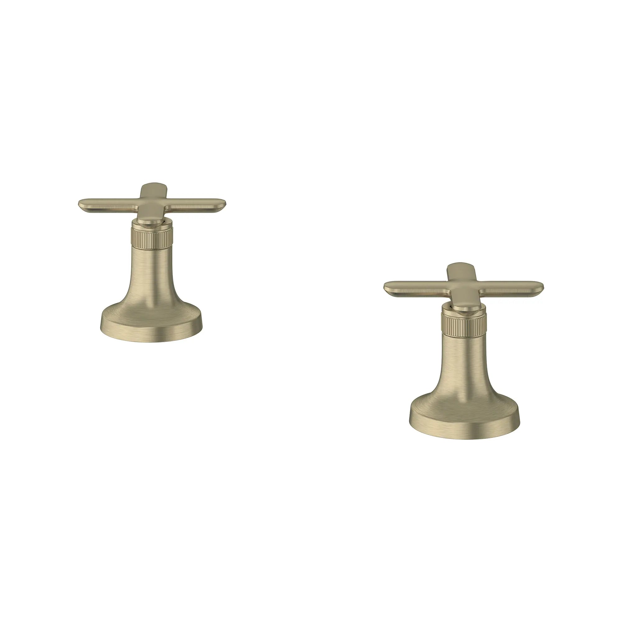 Listra Cross Handles for Deck Mount Tub Filler (Pair) // BRUSHED NICKEL INFINITYFINISH // 278391_Listra_SiloLeft_106254EN00_0001_SEPTEMBER2024_0_CDNwebp.webp