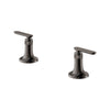 [106257A000] Listra Lever Handles for Bathroom Sink Faucet (Pair) - GROHE StarLight Chrome