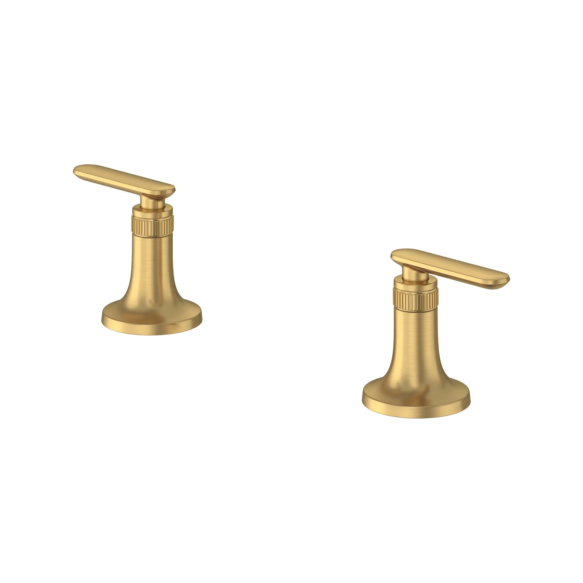 Listra Lever Handles for Bathroom Sink Faucet (Pair) // BRUSHED COOL SUNRISE // 278396_Listra_SiloLeft_106257GN00_0001_SEPTEMBER2024_0_CDNwebp.webp