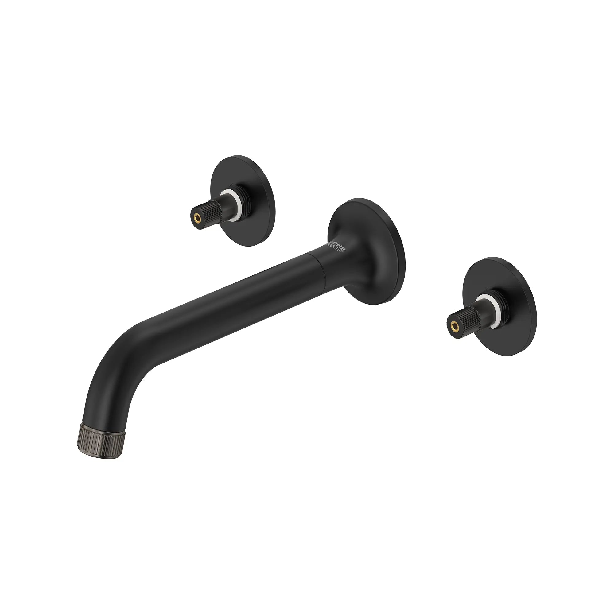 Listra Wall Mount Widespread Bathroom Faucet, 1.2gpm (4.5L/min) // MATTE BLACK // 278399_Listra_SiloLeft_1062162430_0001_SEPTEMBER2024_0_CDNwebp.webp