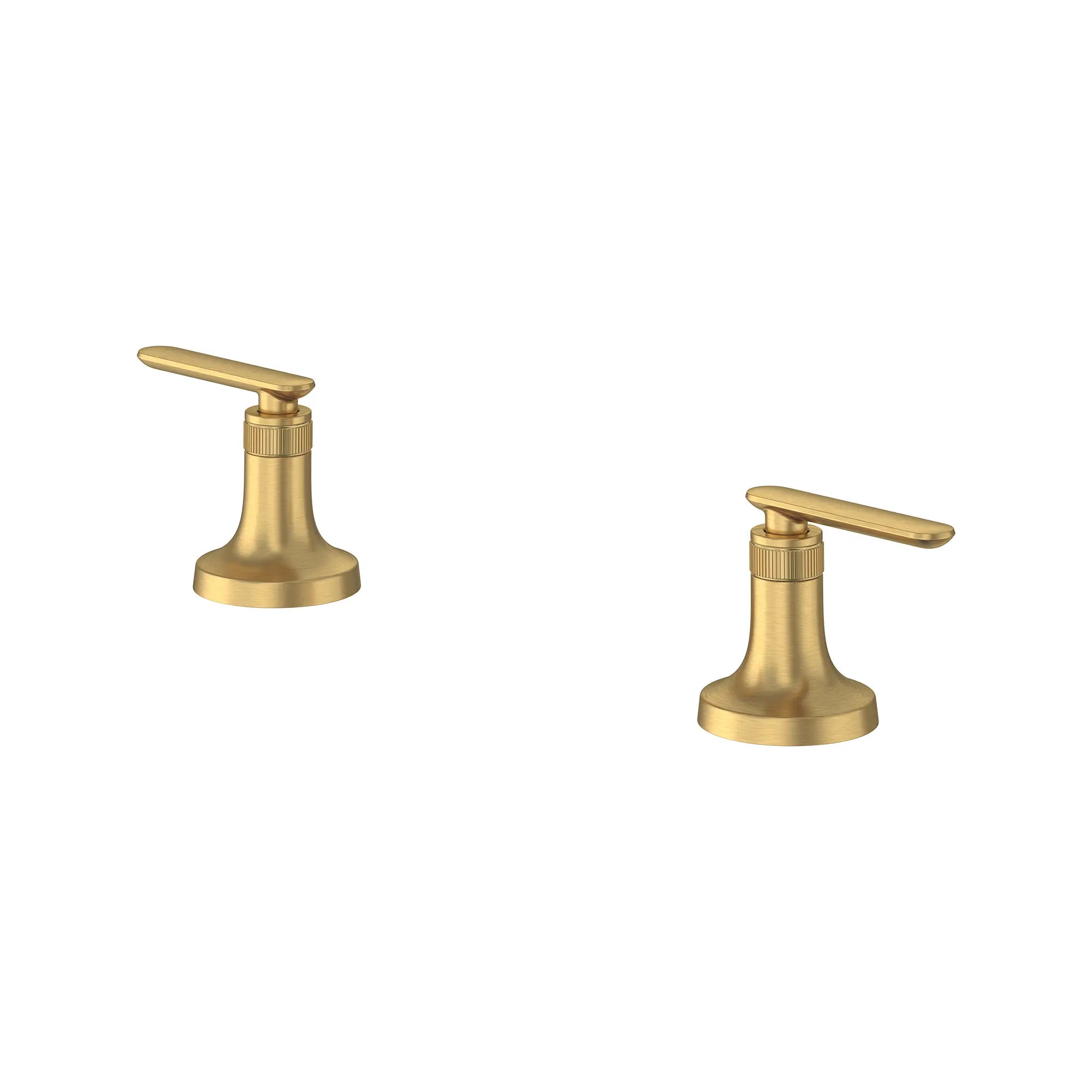 Listra Lever Handles for Deck Mount Tub Filler (Pair) // BRUSHED COOL SUNRISE // 278402_Listra_SiloLeft_106270GN00_0001_SEPTEMBER2024_0_CDNwebp.webp