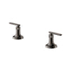[106270A000] Listra Lever Handles for Deck Mount Tub Filler (Pair) - Hard Graphite