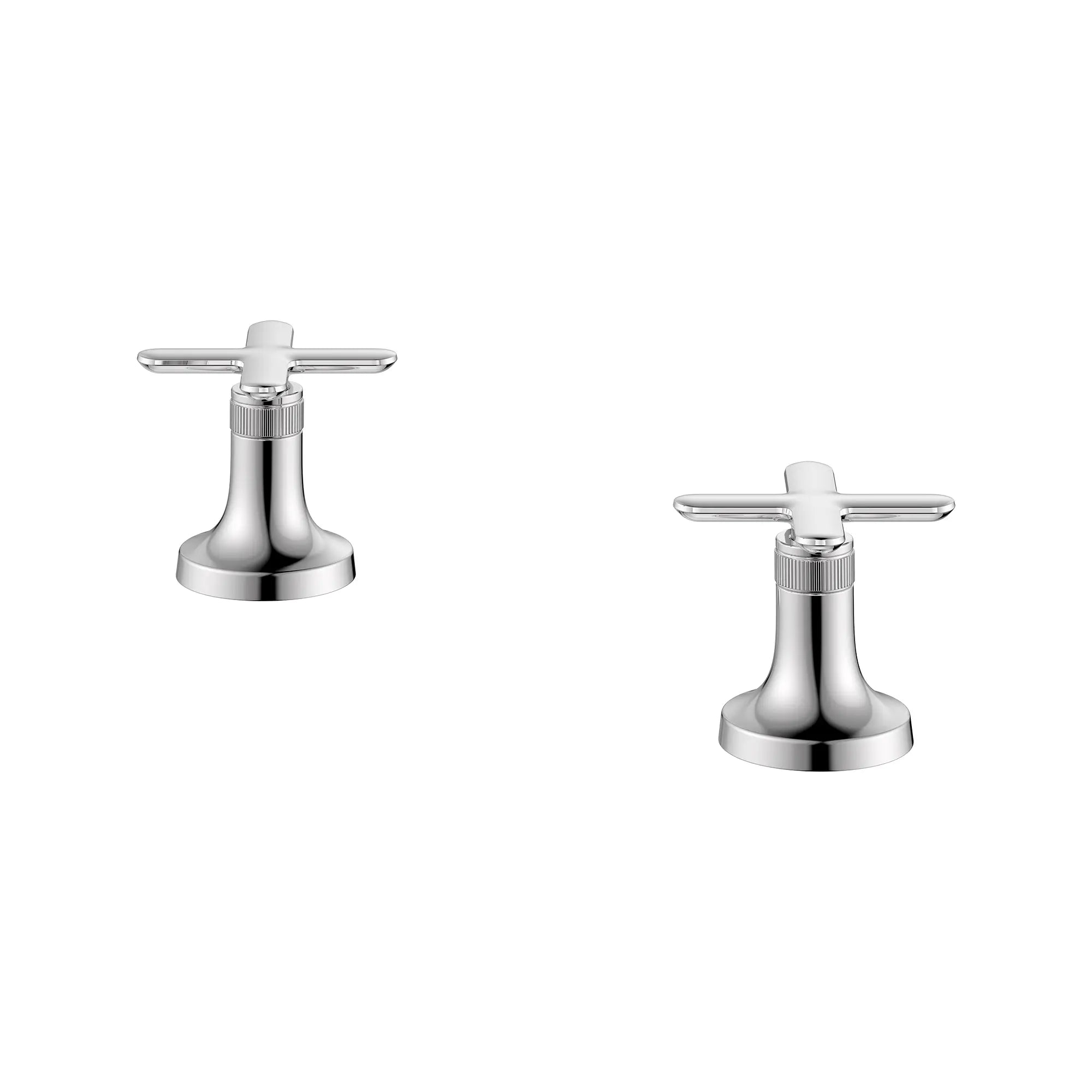 Listra Cross Handles for Deck Mount Tub Filler (Pair) // GROHE STARLIGHT CHROME // 278406_Listra_SiloLeft_1062540000_0001_SEPTEMBER2024_0_CDNwebp.webp