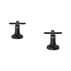 [1062542430] Listra Cross Handles for Deck Mount Tub Filler (Pair) - GROHE StarLight Chrome