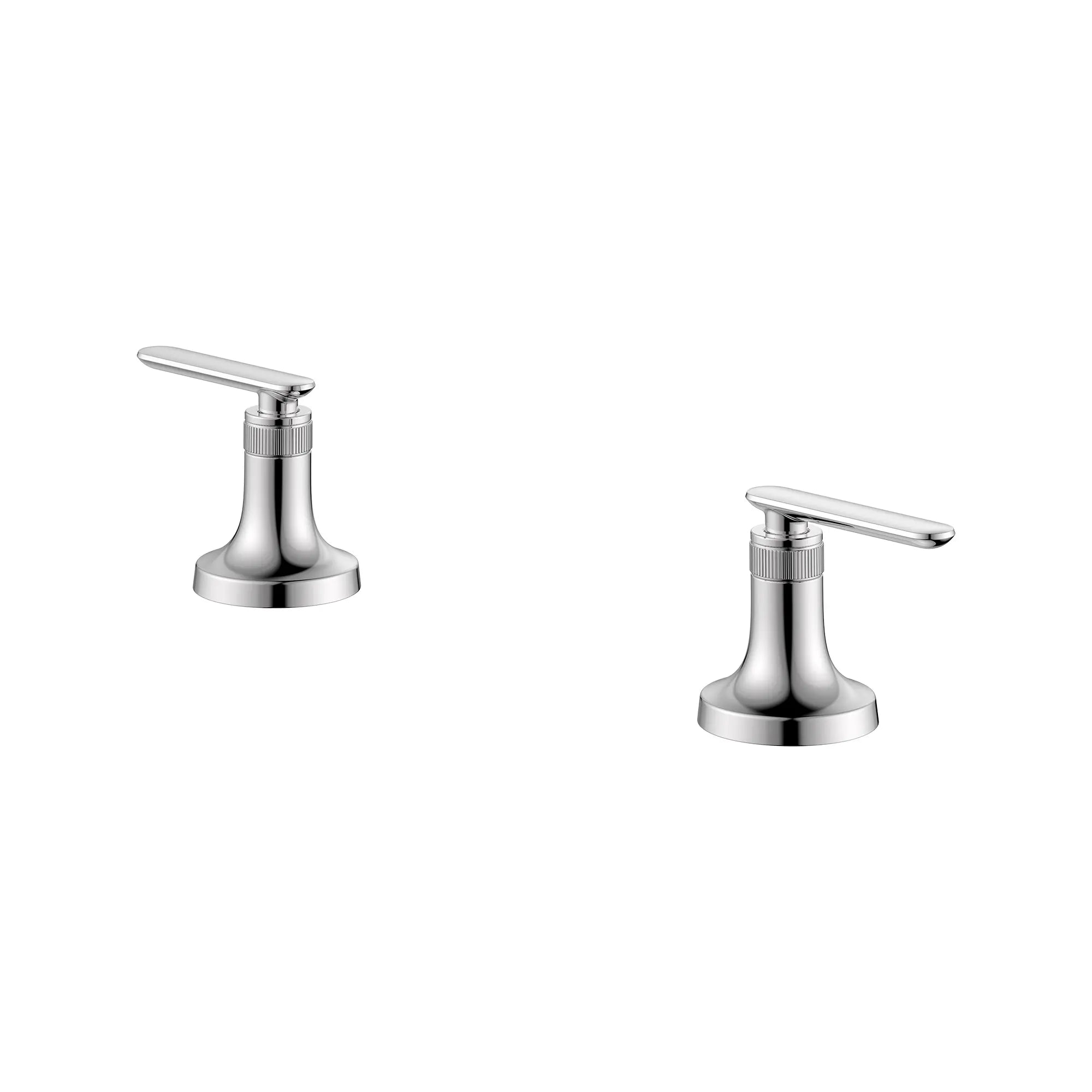 Listra Lever Handles for Deck Mount Tub Filler (Pair) // GROHE STARLIGHT CHROME // 278412_Listra_SiloLeft_1062700000_0001_SEPTEMBER2024_0_CDNwebp.webp
