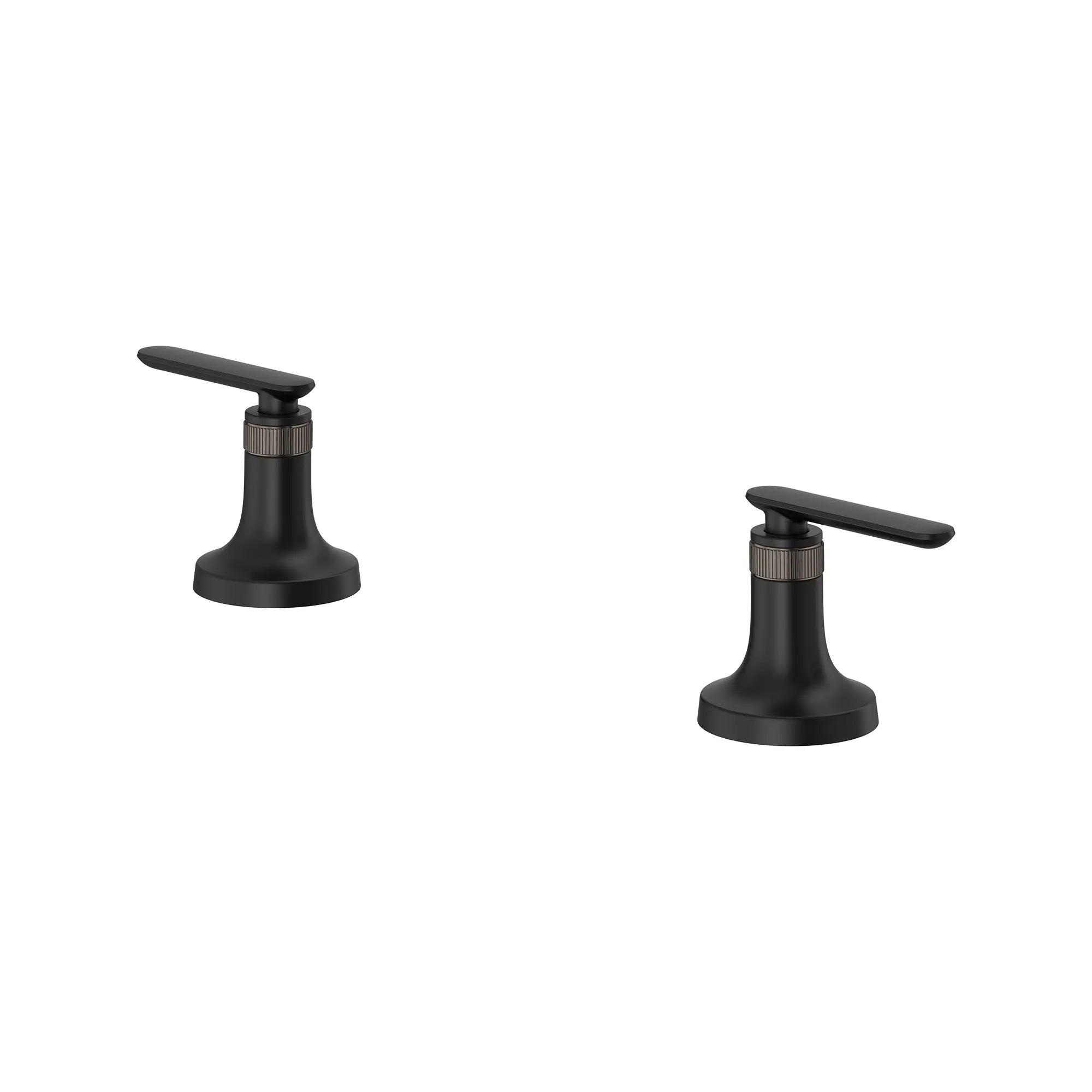 Listra Lever Handles for Deck Mount Tub Filler (Pair) // MATTE BLACK // 278413_Listra_SiloLeft_1062702430_0001_SEPTEMBER2024_0_CDNwebp.webp