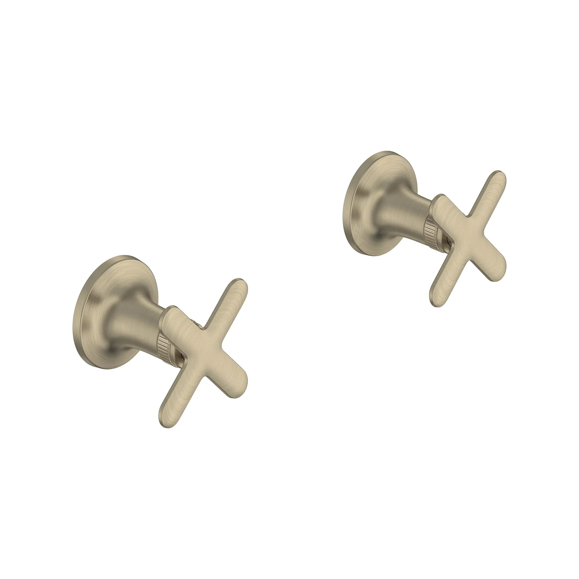 Listra Cross Handles for Bathroom Sink Faucet (Pair) // BRUSHED NICKEL INFINITYFINISH // 278418_Listra_SiloRight_106238EN00_0001_SEPTEMBER2024_0_CDNwebp.webp