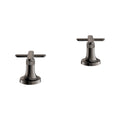 [106254A000] Listra Cross Handles for Deck Mount Tub Filler (Pair) - GROHE StarLight Chrome