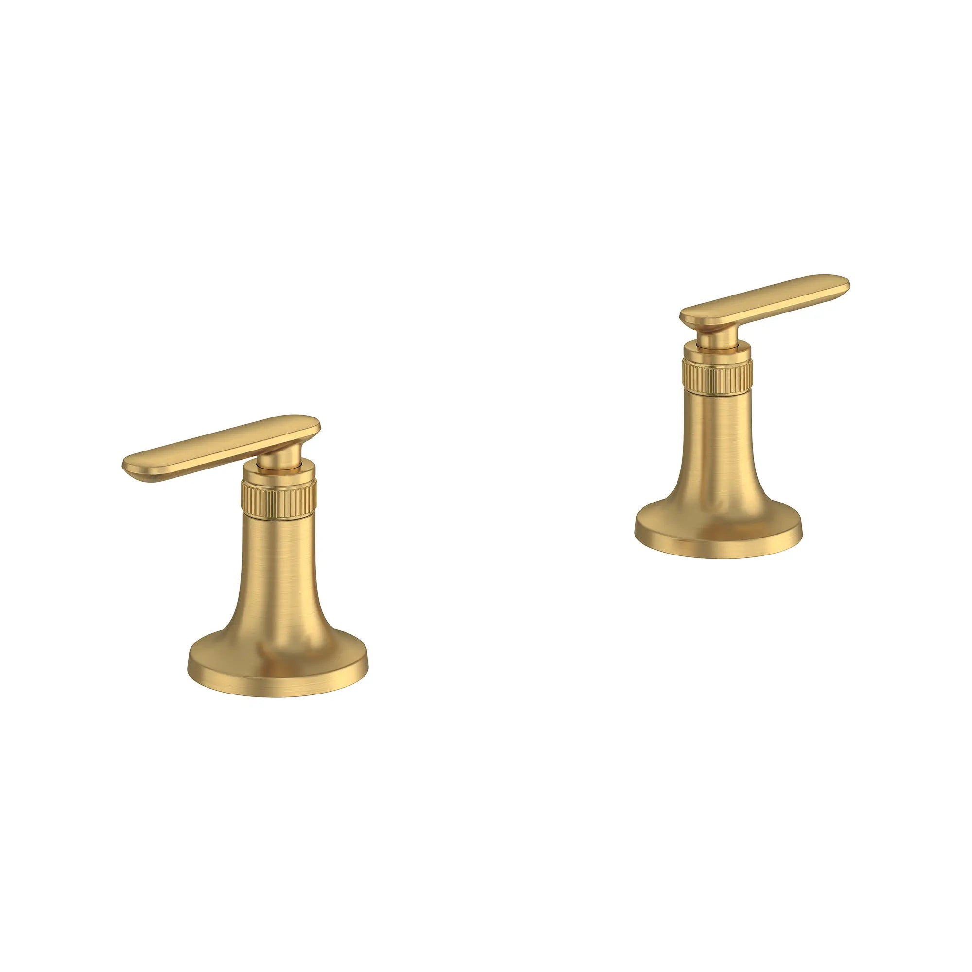 Listra Lever Handles for Bathroom Sink Faucet (Pair) // BRUSHED COOL SUNRISE // 278425_Listra_SiloRight_106257GN00_0001_SEPTEMBER2024_0_CDNwebp.webp